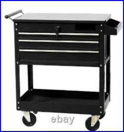 INTSUPERMAI 3 Drawers Tool Box Metal Portable Tool Box with Clearance Price