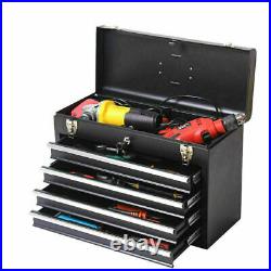 INTSUPERMAI 4 Drawer Tool Box Tool Cabinet Enhanced Storage Cabinet for Workshop