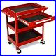 IRONMAX-Three-Tray-Tool-Cart-Organizer-Rolling-utility-Decker-withDrawer-Red-01-sctb