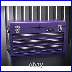 KTC Tool Box SKX0213PU2 Purple Limited time color 3 tiers 3 drawers JP New