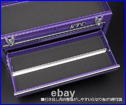 KTC Tool Box SKX0213PU2 Purple Limited time color 3 tiers 3 drawers JP New