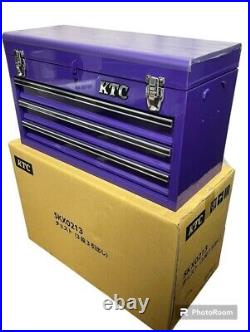 KTC Tool Box SKX0213PU2 Purple Limited time color 3 tiers 3 drawers New