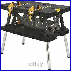 Keter Folding Work Table- 33 1/2in. L x 21 3/4in. W x 29 3/4in. H Model# 17182239