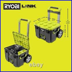 LINK Rolling Tool Box H 29.3 in, W 22.2 in, D 20.6 in