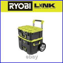 LINK Rolling Tool Box with LINK Medium Tool Box