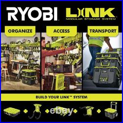 LINK Rolling Tool Box with LINK Medium Tool Box