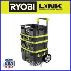 LINK Rolling Tool Box with LINK Medium and Standard Tool Boxes