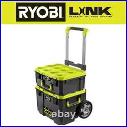 LINK Rolling Tool Box with Medium Tool Box