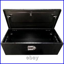 Labwork Black Aluminum Truck Bed Tool Box for Pickup Trailer Truck Storage 30