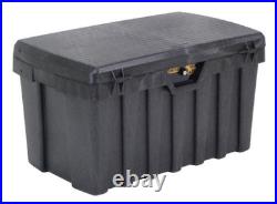 Large 50 Gallon Heavy Duty Black Tuff Bin Lock Tool Box Security Locking Storage Large 50 Gallon Heavy Duty Black Tuff Bin Lock Tool Box Security Locking Storage