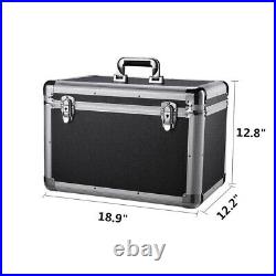 Large Capacity Tool Box Lockable Storage Case Auto Parts Tools Organizer Box