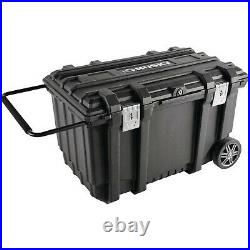 Large Rolling Tool Box Organizer Portable Workshop Cart Storage Bin Chest Case