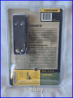 Leatherman Crunch Multi-Tool with Leather Sheath Brand New In Box