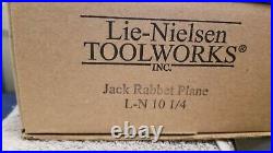 Lie-Nielson 10 1/4 Jack/Bench Rabbet Plane NEW IN BOX