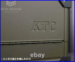 Limited Edition Ktc Ek-10Aodem Double-Opening Metal Case Tool Box Olive Drab JP