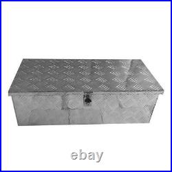 Lockable Aluminium Case Tool Box Storage Engineer Technician Safe Large Capacity