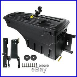 Lockable Storage Box Truck Bed Tool Box Passenger Side for Ford F-150 2015-2019