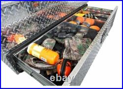 Long Gun Safe Truck Bed Vault Vehicle Transport 5 Rifle Shotgun Handgun Tool Box