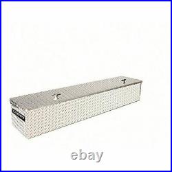 Lund 4460FM 60-Inch Flush Mount Truck Tool Box Brite Aluminum NEW