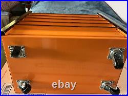 MATCO MINI TOOL BOX STORAGE 12''X11.5''X7.5''Orange with Black Trim