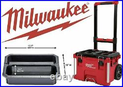 MILWAUKEE 48-22-8426 22 PackOUT Rolling Modular Storage Tool Box NEW