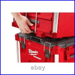 MILWAUKEE PACKOUT Tool Box Lockable Storage 3 Drawer 50 lbs Weight Capacity