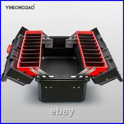 MULTIFUNCTIONAL TOOL BOX PLASTIC Removable Design Storage Portable Suitcase New