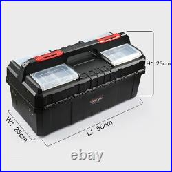 MULTIFUNCTIONAL TOOL BOX PLASTIC Removable Design Storage Portable Suitcase New