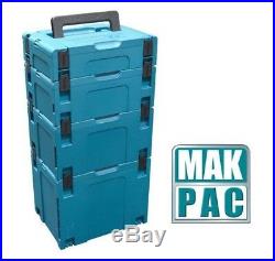 Makita Foldable MakPac Case Trolley Sack Truck + Type 1,2,3,4 Makpac Cases