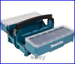 Makita P-84137 Stackable Cantilever Tool Box Organiser + Makpac Type 3 & Inlay