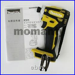 Makita TD172D Impact Driver TD172D Yellow 18V 1/4 Brushless Tool Only with Box