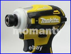 Makita TD172D Impact Driver TD172D Yellow 18V 1/4 Brushless Tool Only with Box