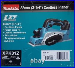 Makita XPK01Z 18V LXT Li-Ion Cordless 3-1/4 Planer, Bare tool New in the Box