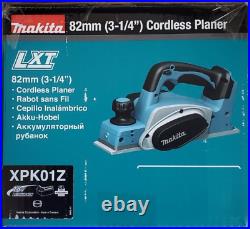 Makita XPK01Z 18V LXT Li-Ion Cordless 3-1/4 Planer, Bare tool New in the Box
