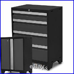 Metal Garage Cabinet Set Storage Shelves Cupboards Work Shop Tool Box Locker Mec
