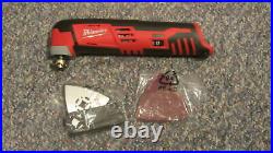 Milwaukee 2426-20 12V 12 Volt M12 Cordless Multi Tool With Accessories In Box