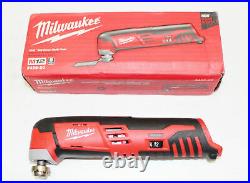 Milwaukee 2426-20 12V 12 Volt M12 Cordless Multi Tool With Accessories In Box