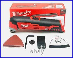 Milwaukee 2426-20 12V 12 Volt M12 Cordless Multi Tool With Accessories In Box