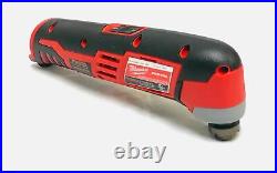 Milwaukee 2426-20 12V 12 Volt M12 Cordless Multi Tool With Accessories In Box