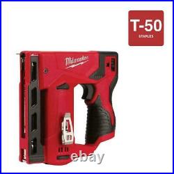 +Milwaukee 2447-20 M12 3/8 Crown Stapler Gun New in box tool only