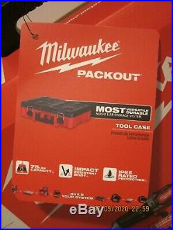 Milwaukee 2697-22PO M18 Compact 2-Tool Combo Kit (3Ah) WithPACKOUT Box NISB F/SHIP