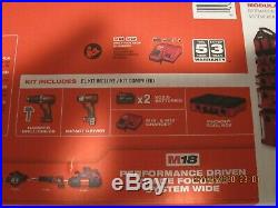 Milwaukee 2697-22PO M18 Compact 2-Tool Combo Kit (3Ah) WithPACKOUT Box NISB F/SHIP