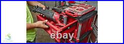 Milwaukee 3 Drawer Tool Box 50 lb Capacity PACKOUT Storage w Locking Bar Divider