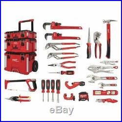 Milwaukee 48-22-0141 Packout 22-Piece Plumbers Trade Tool Kit