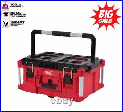 Milwaukee 48-22-8425 PACKOUT 22 in. Large Portable Tool Box Fits Modular Storage