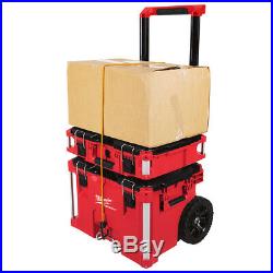 Milwaukee 48-22-8426 250-Pound Capacity Polymer Packout Rolling Tool Box