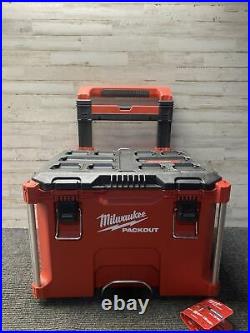 Milwaukee 48-22-8426 PACKOUT 22 in. Rolling Tool Box Brand New