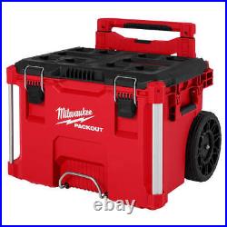 Milwaukee 48-22-8427 PACKOUT Rolling Tool Box with 250 lbs Weight Capacity