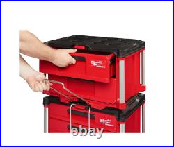 Milwaukee 48-22-8442 PACKOUT 22 2-Drawer Tool Box with Metal Reinforced Corners