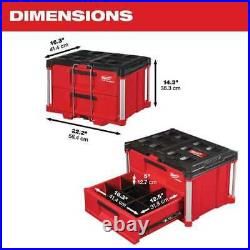 Milwaukee 48-22-8442 PackoutT 2-Drawer Tool Box